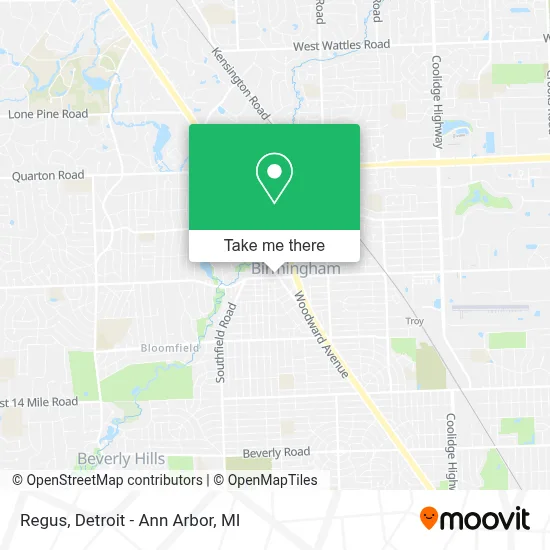 Regus map