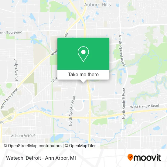 Watech map