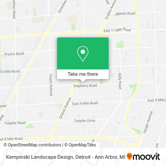 Kempinski Landscape Design map