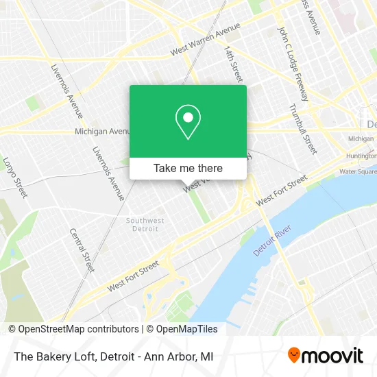 The Bakery Loft map