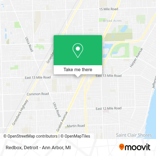 Redbox map