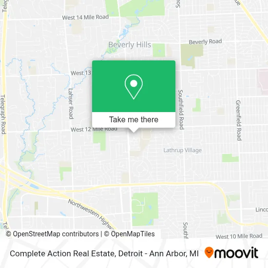 Complete Action Real Estate map