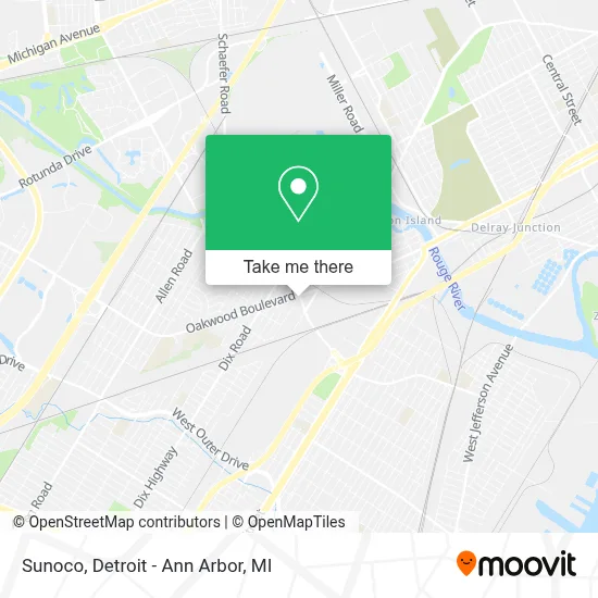 Sunoco map