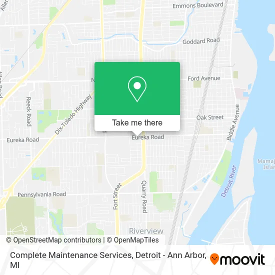 Complete Maintenance Services map
