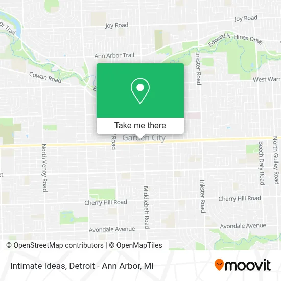 Intimate Ideas map