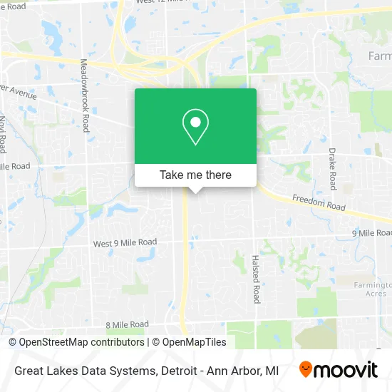 Great Lakes Data Systems map