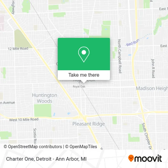 Charter One map