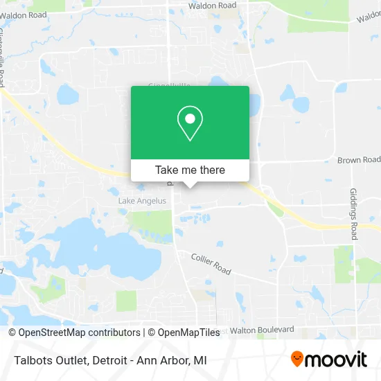 Talbots Outlet map