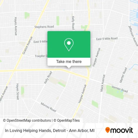 In Loving Helping Hands map