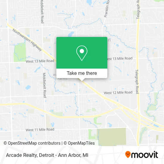Arcade Realty map