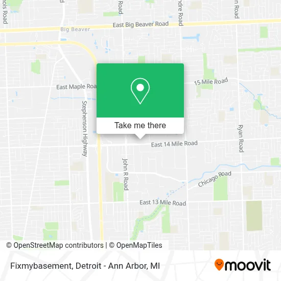 Fixmybasement map