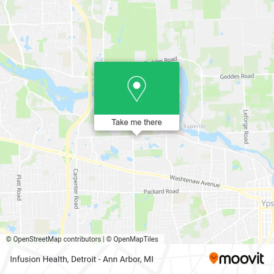 Infusion Health map