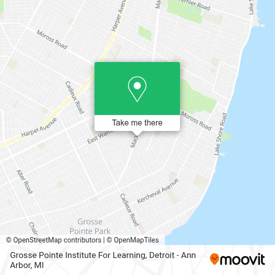 Grosse Pointe Institute For Learning map