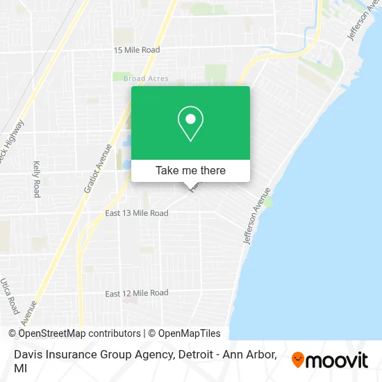 Davis Insurance Group Agency map