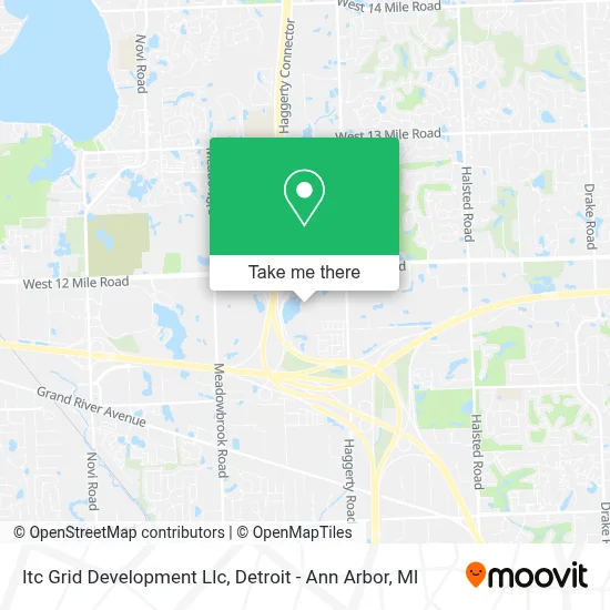 Itc Grid Development Llc map