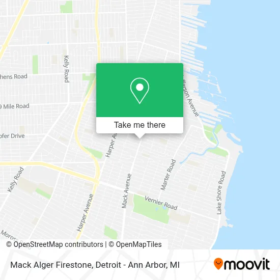 Mack Alger Firestone map