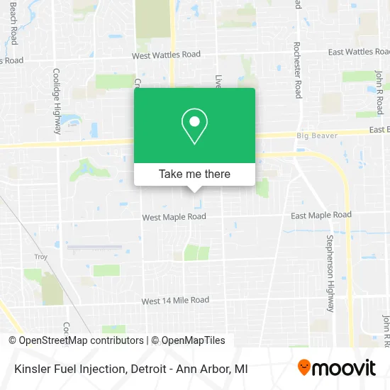 Kinsler Fuel Injection map