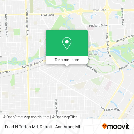 Fuad H Turfah Md map