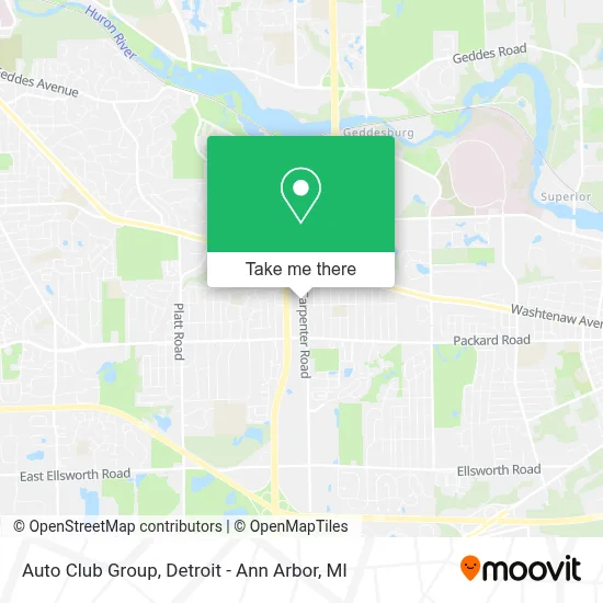 Auto Club Group map
