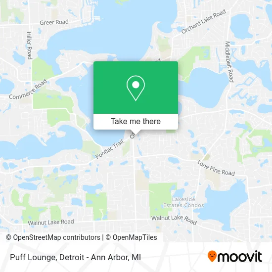 Puff Lounge map