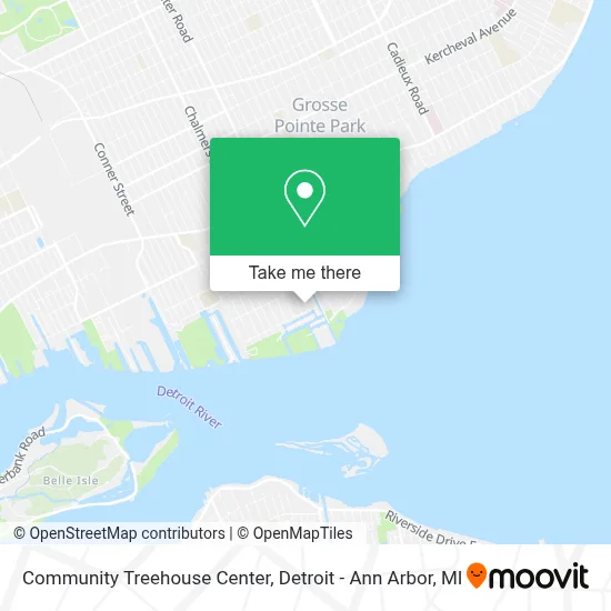 Community Treehouse Center map