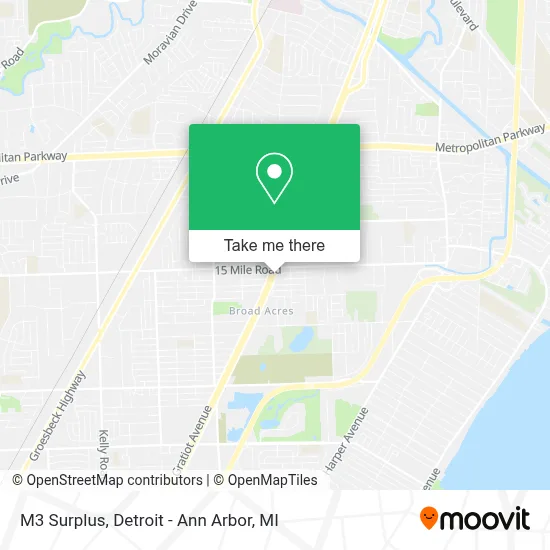 M3 Surplus map
