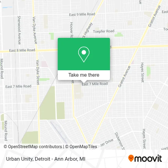 Urban Unity map