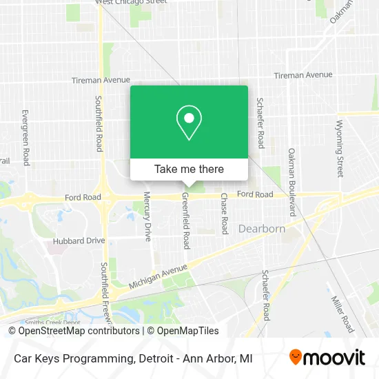 Car Keys Programming map