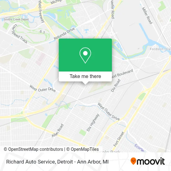 Richard Auto Service map