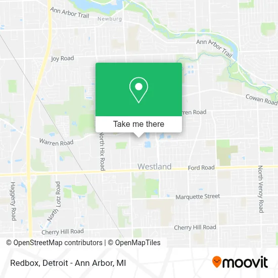 Redbox map