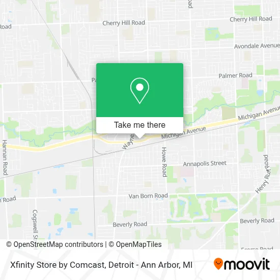 Xfinity Store by Comcast map