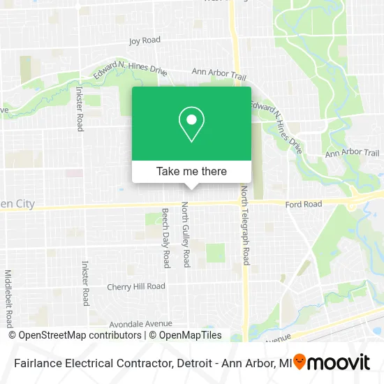 Fairlance Electrical Contractor map
