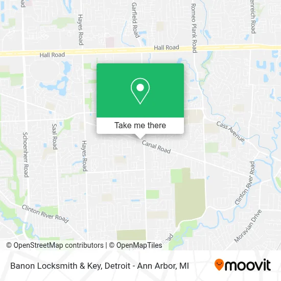 Banon Locksmith & Key map