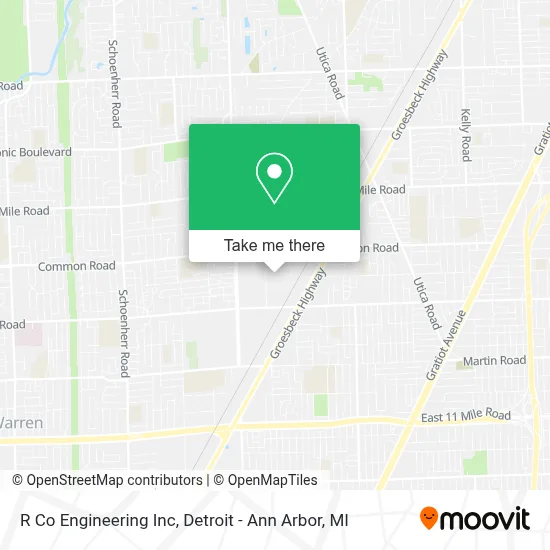 R Co Engineering Inc map