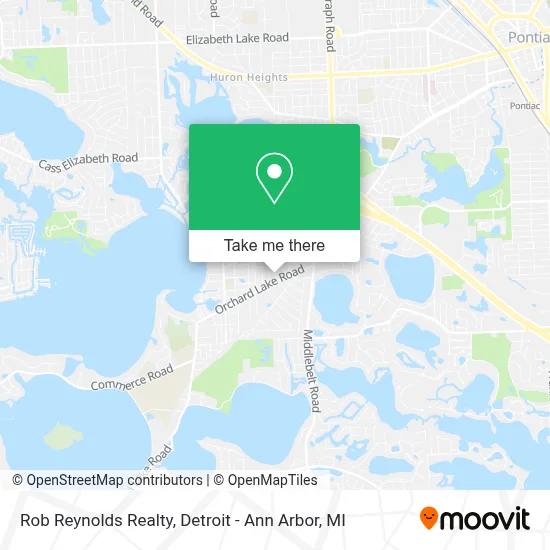 Rob Reynolds Realty map