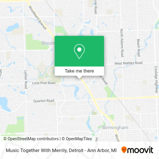 Music Together With Merrily map