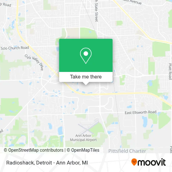 Radioshack map