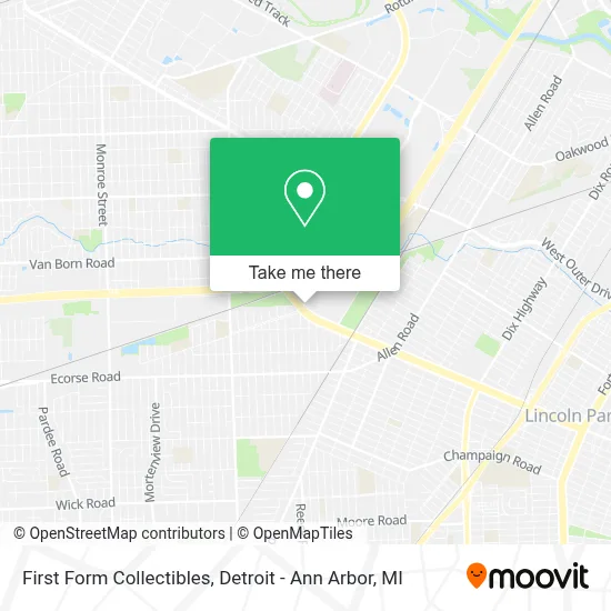 First Form Collectibles map