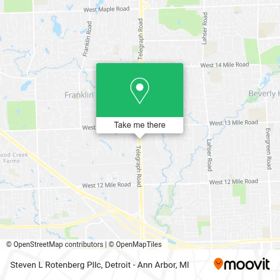 Steven L Rotenberg Pllc map