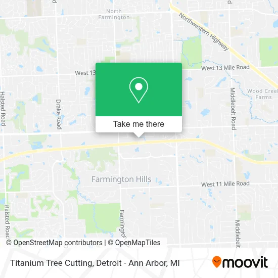 Titanium Tree Cutting map
