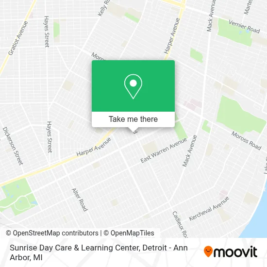 Sunrise Day Care & Learning Center map