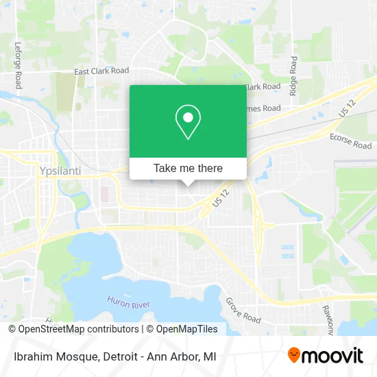 Ibrahim Mosque map