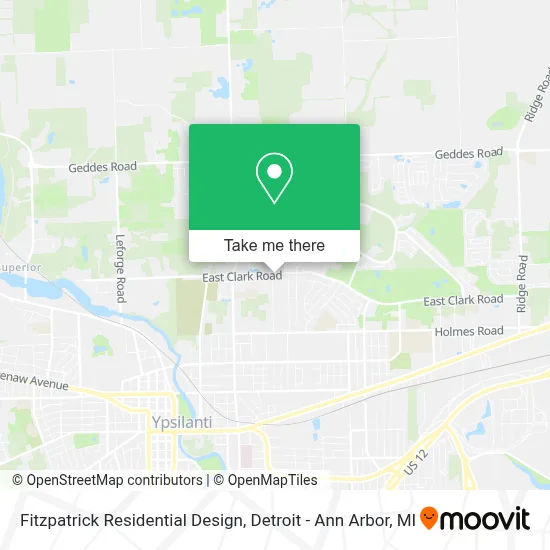 Fitzpatrick Residential Design map