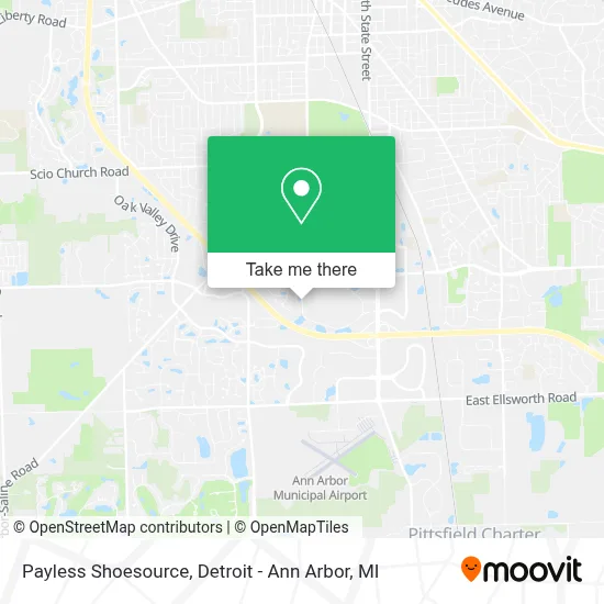 Payless Shoesource map