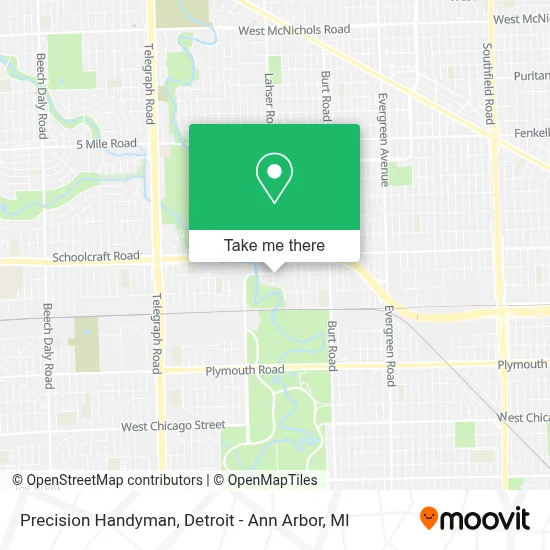 Precision Handyman map