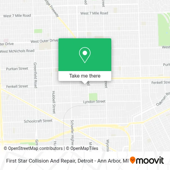 First Star Collision And Repair map