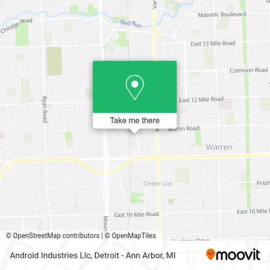 Android Industries Llc map