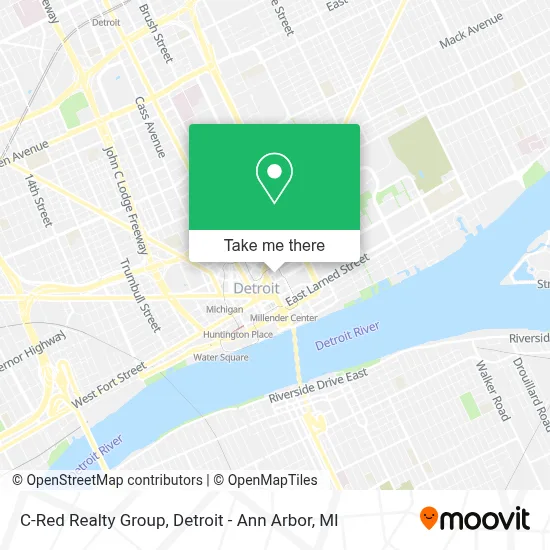 C-Red Realty Group map