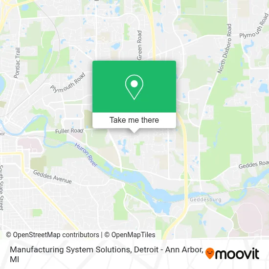 Manufacturing System Solutions map