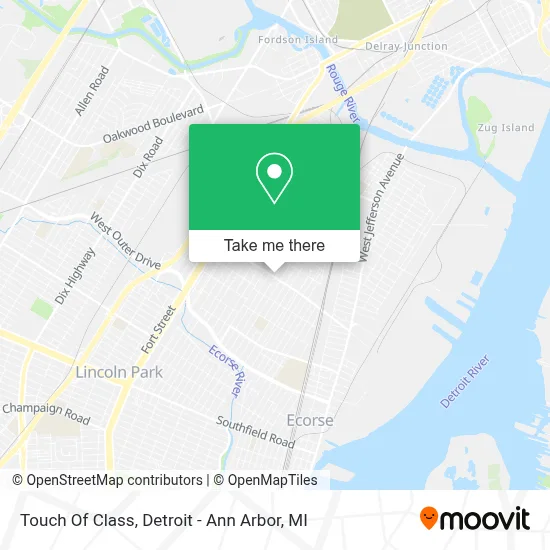 Touch Of Class map